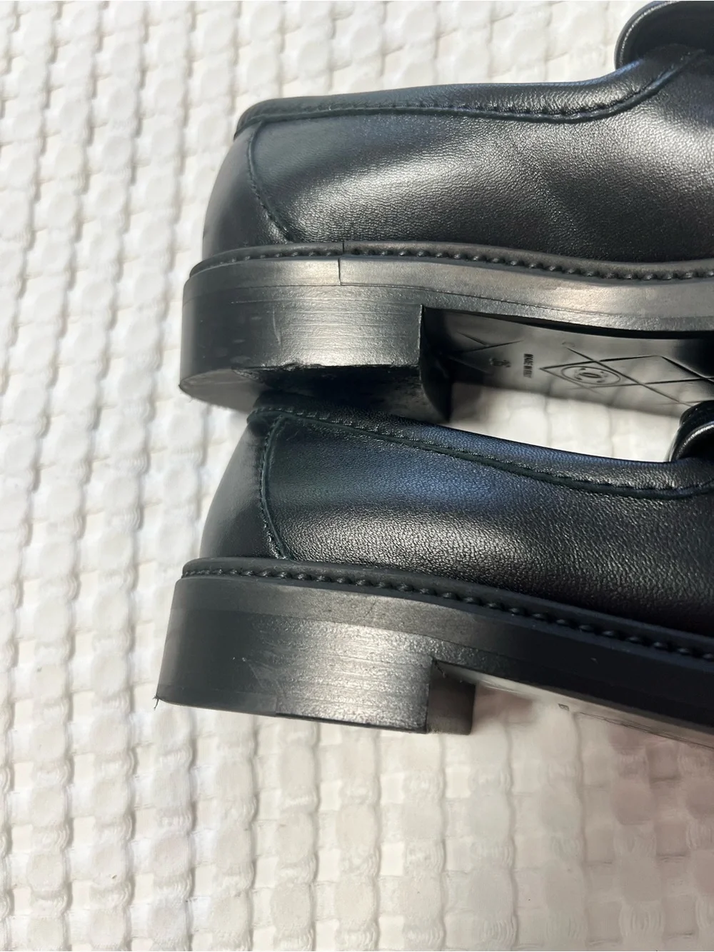 CHANEL Black Quilted Lambskin CC Turnlock Loafers Moccasins